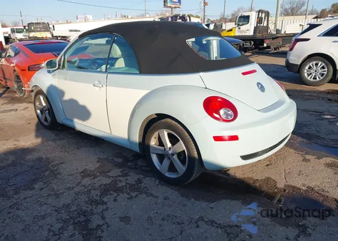 2010 Volkswagen New Beetle 2.5L Final Edition from USA, damaged, VIN 3VWRW3AL9AM010232